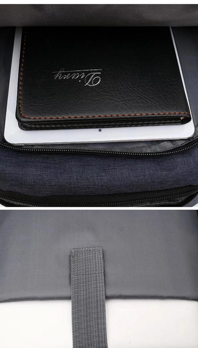 Polyester Fabric Custom Logo Laptop Backpack