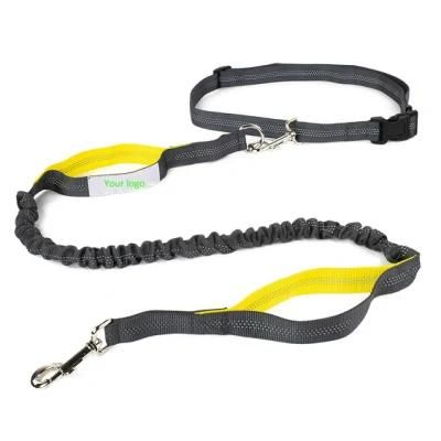 Adjustable Waist Belt Hands Free Retractable Dog Leash