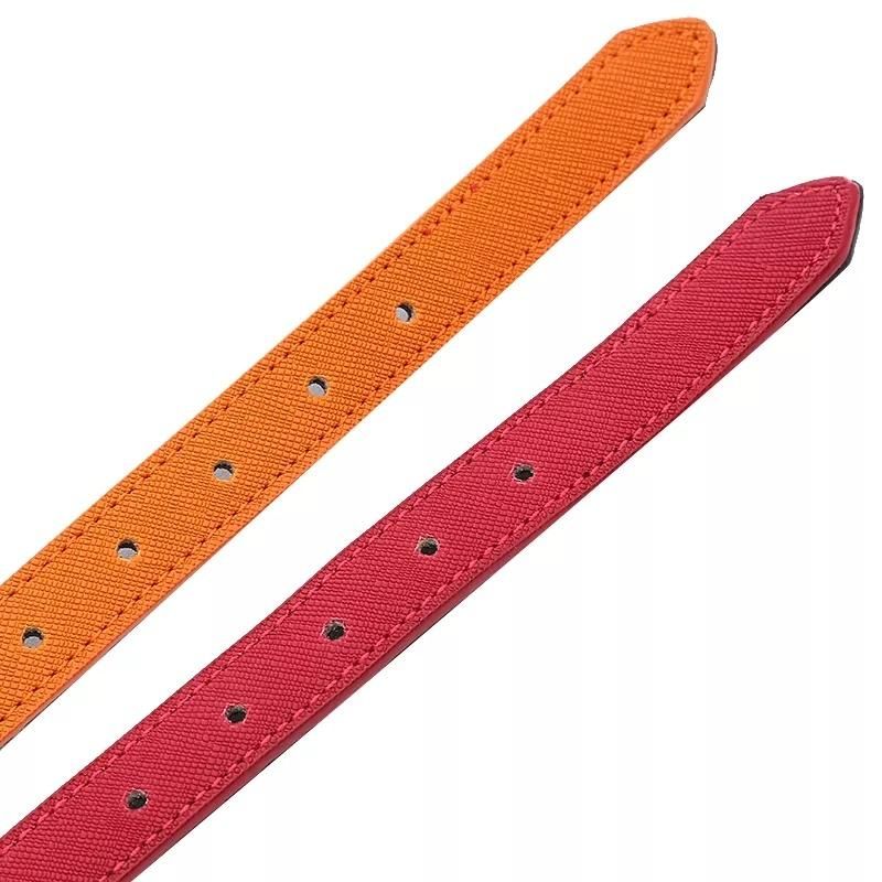 OEM Luxury Genuine Leather Dog Collar Soft Padded Puppy Leather Large Collars for Large Medium Small Dogs