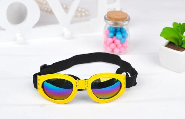 Pet Accessories Lovely Vintage Round Cat Sunglasses Reflection Glasses for Small Dog