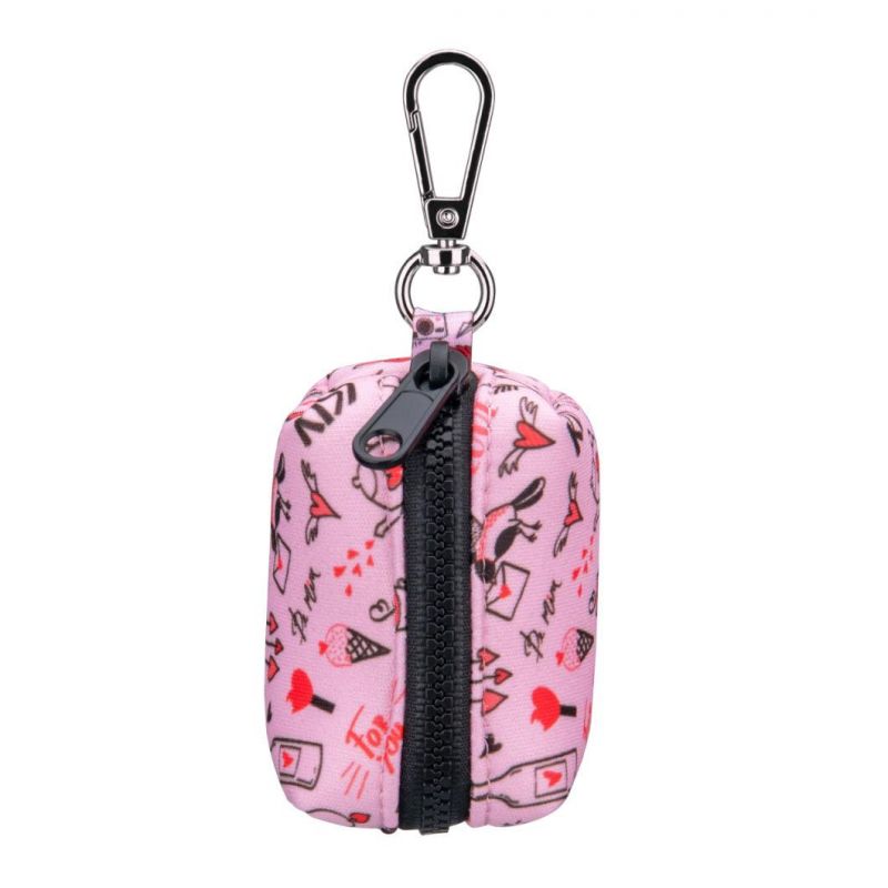 Neoprene Dog Poop Bag Dispenser with Rubber Grommet