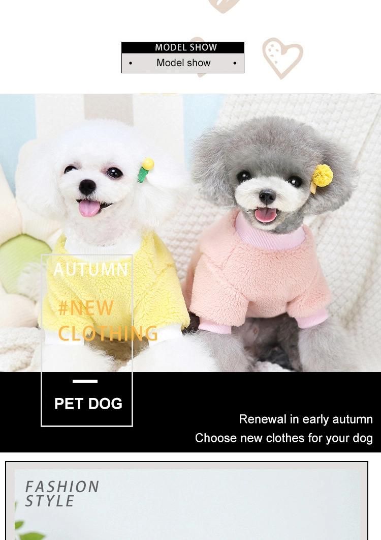 Thicken Fleece Warm Dog Jacket Cold Weather Dog Clothes for Puppy Winter Customized Logo OPP Bag Fashion BSCI Print Pet Clothes