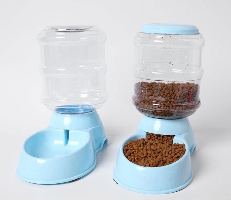 Dog Products, Uniquefit Pets Cats Dogs Automatic Food Feeder 3.8 L for Cats and Dogs