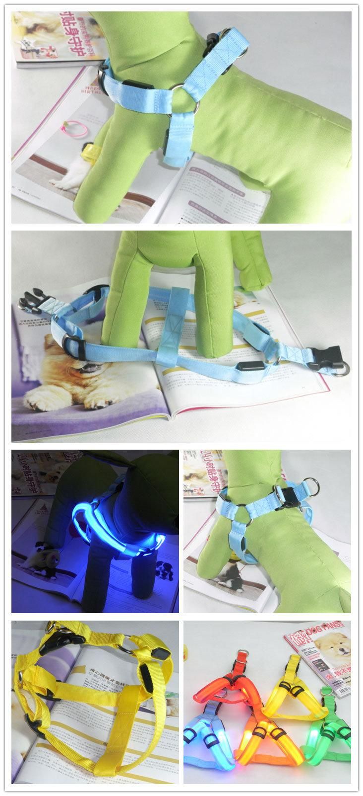 Wholesale Hot Sell High Quality LED Dogs Pets Harness