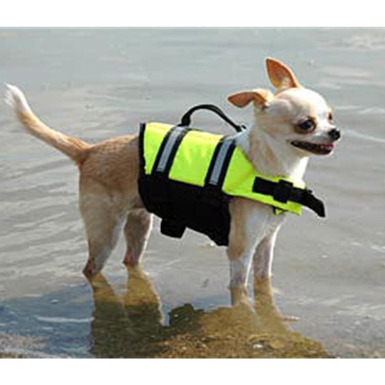 Large Breathable Soft Dog Harness Vest Dog Handle Protective Life Jacket for Swimming
