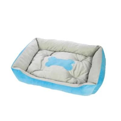 Breathable Faux Fur Dog Cat Bed Washable Multifunctional Pet Mattress with Removable