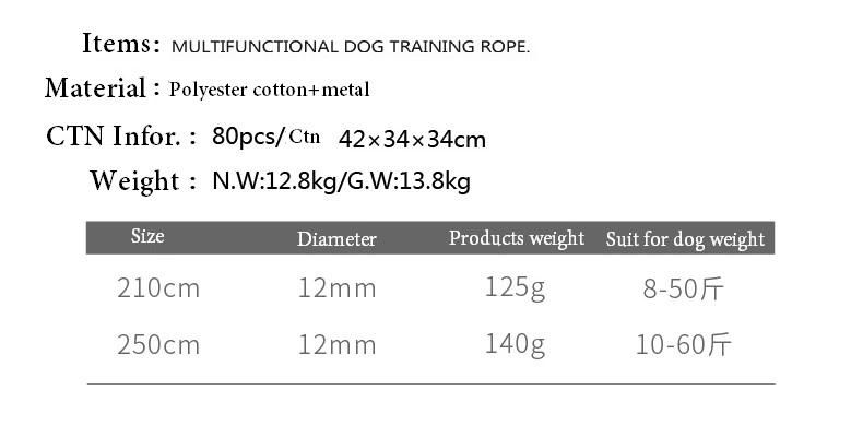 Factory Wholesale High Quality Dog Rope Lead Dog Harness