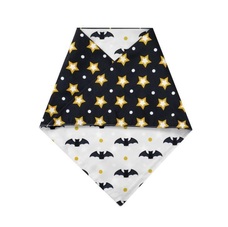 Halloween Dog Bandana Triangle Bibs Scarf Accessories Pumpkin