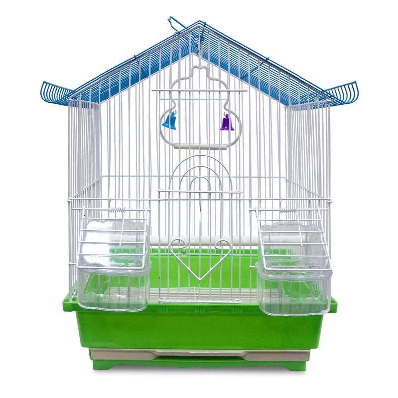 Manufacturer Folding Pet Parrot Bird Cage Decorative Breeding Birds Cages Iron Wire Canary Cage