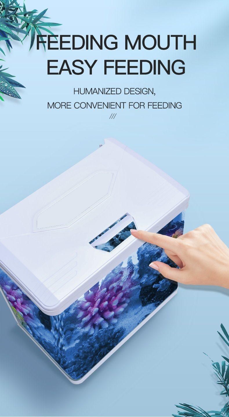 Yee Mini Aquariums Small Fish Tank Desktop Landscaping