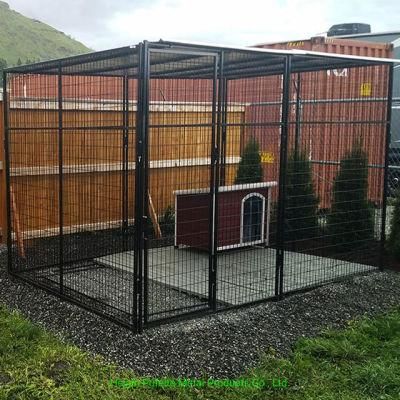 Powder Coated 7-Tall Dog Kennel with Metal Roofing