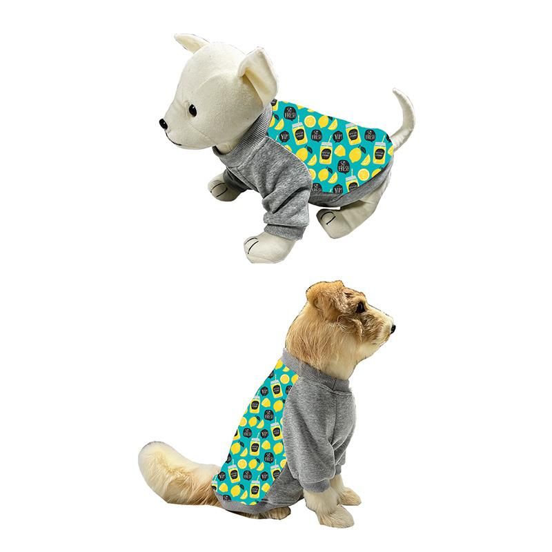 Dog Shirt with Matching Harness Leash Collar Custom Pattern & Logo Pet High Quality Clothes