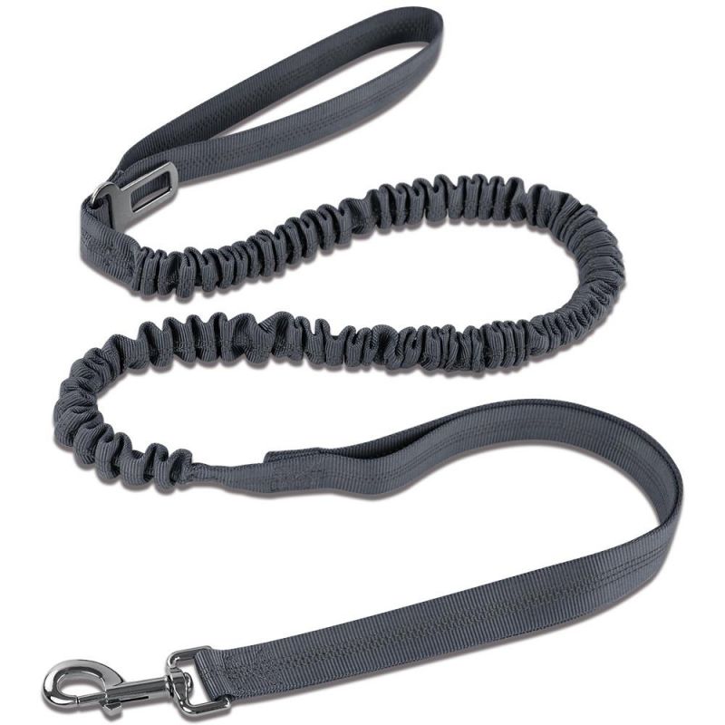 Custom Training Adjustable Nylon Tactical Dog Collar with Handle for Big Large Dog Harness Leash Lead Set