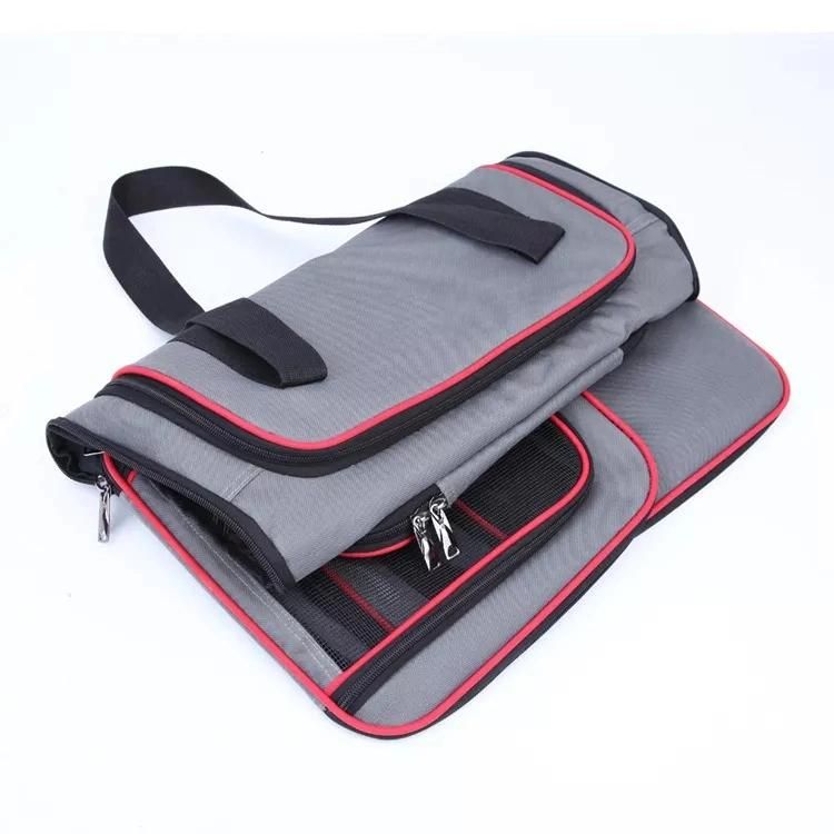 Portable Breathable Airline Approved Cat Carrier Tote Bag Expandable Cat Travel Carrier