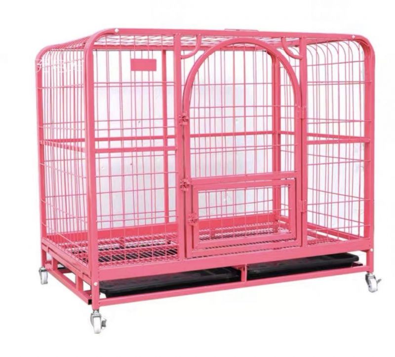 Customize OEM ODM Metal Stainless Kennels Pet Transport Cage Dog Crate