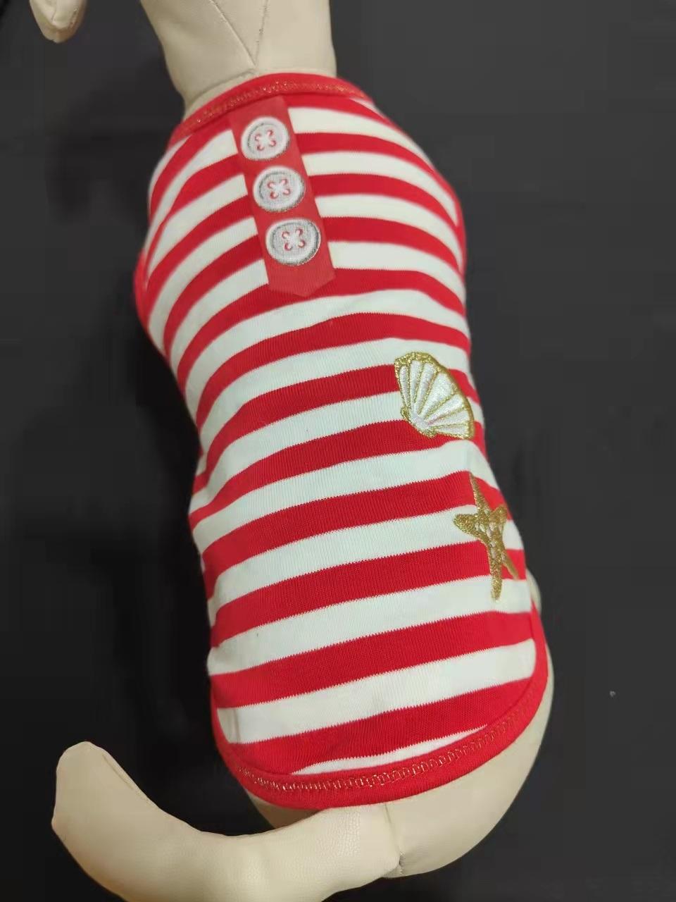 Shell and Star Embroidery Factory Pet Products Pet Accessories Dog Clothes Pet Clothing