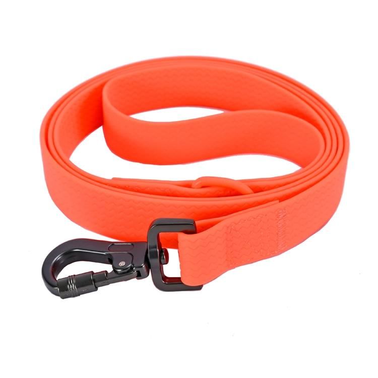 Eco-Friendly Waterproof Dog Leash Soft PVC Coated Webbing Dog Leash