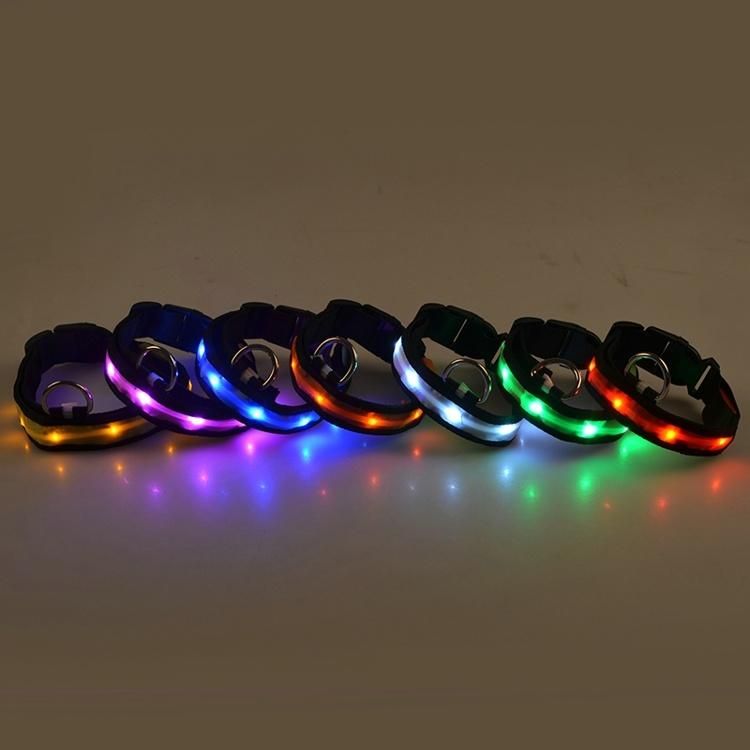 Pet USB Rechargeable LED Flashing Dog Collar LED Dog Collar