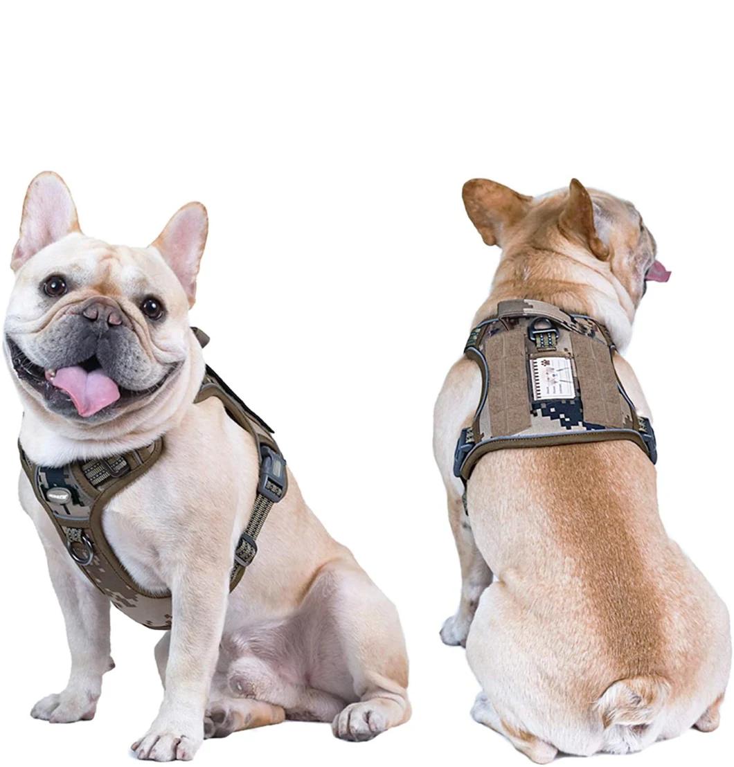 Military Service Dog Harness Easy Control for Small Medium Large Dogs