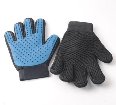 Factory Price Pet Dog Five Finger Grooming Glove