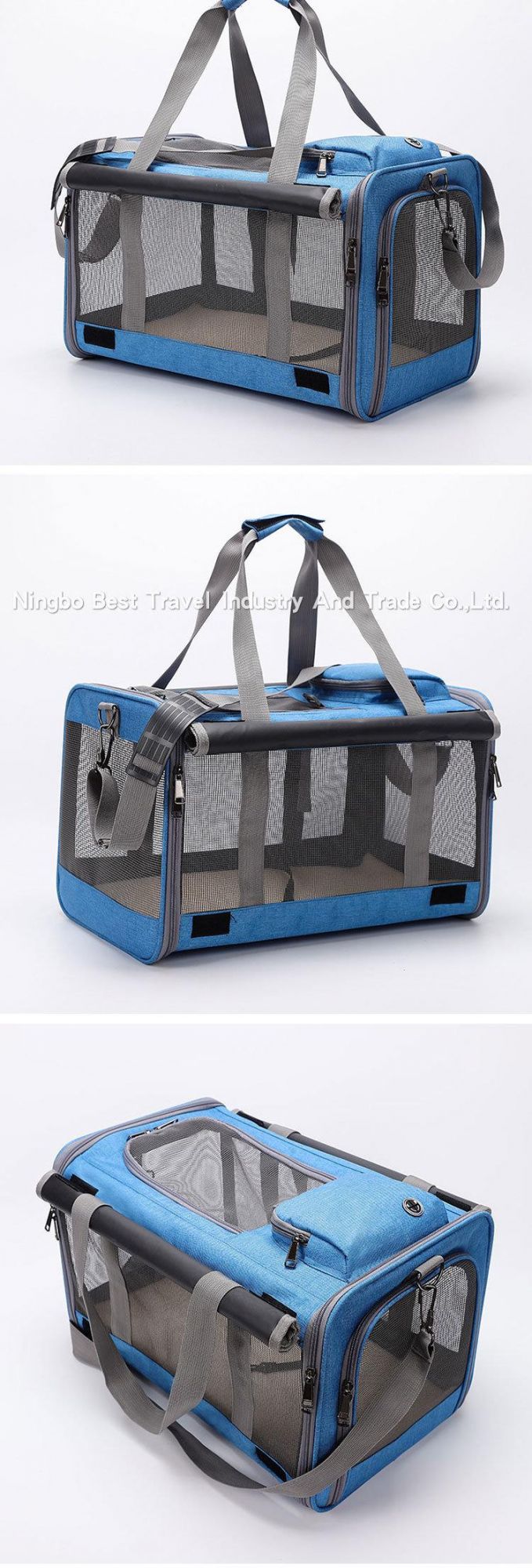 Full Window Breathable Pet Cage Handbag Cat Dog Travel Bag Shoulder Bag Convenient Pet Carrier