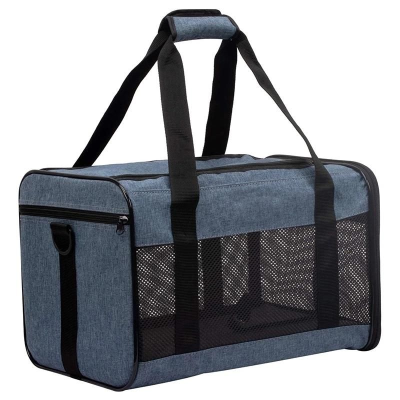 Airline Approved Portable Breathable Pet Carrier Dog Cat Travel Bag