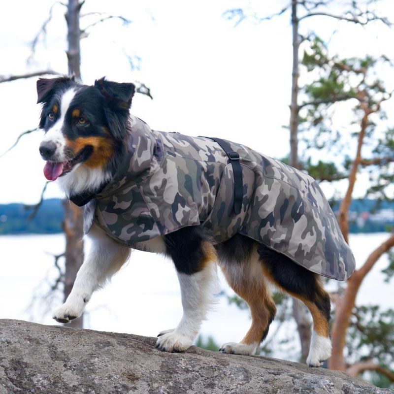 Outdoor Camo Visibility Reflective Winter Dog Clothes